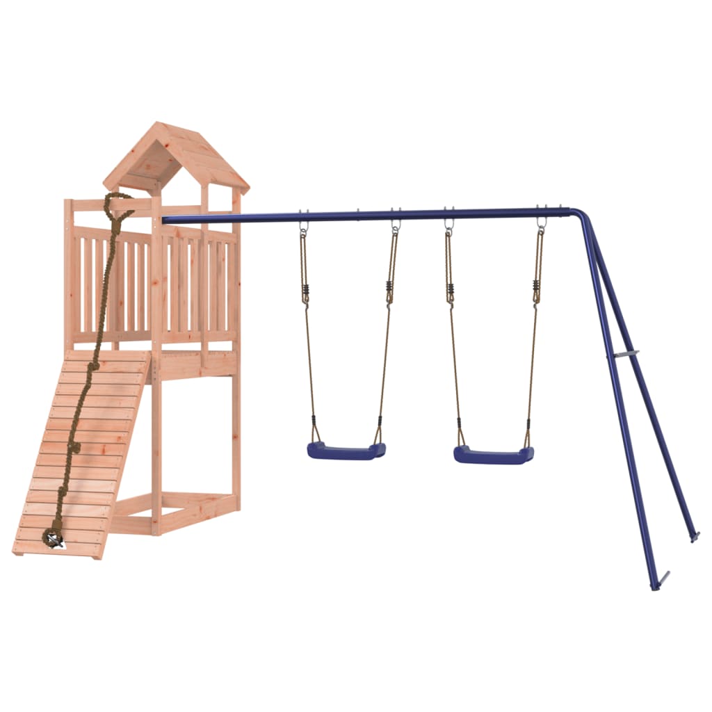 Vidaxl Playhouse Solid Douglas Wood