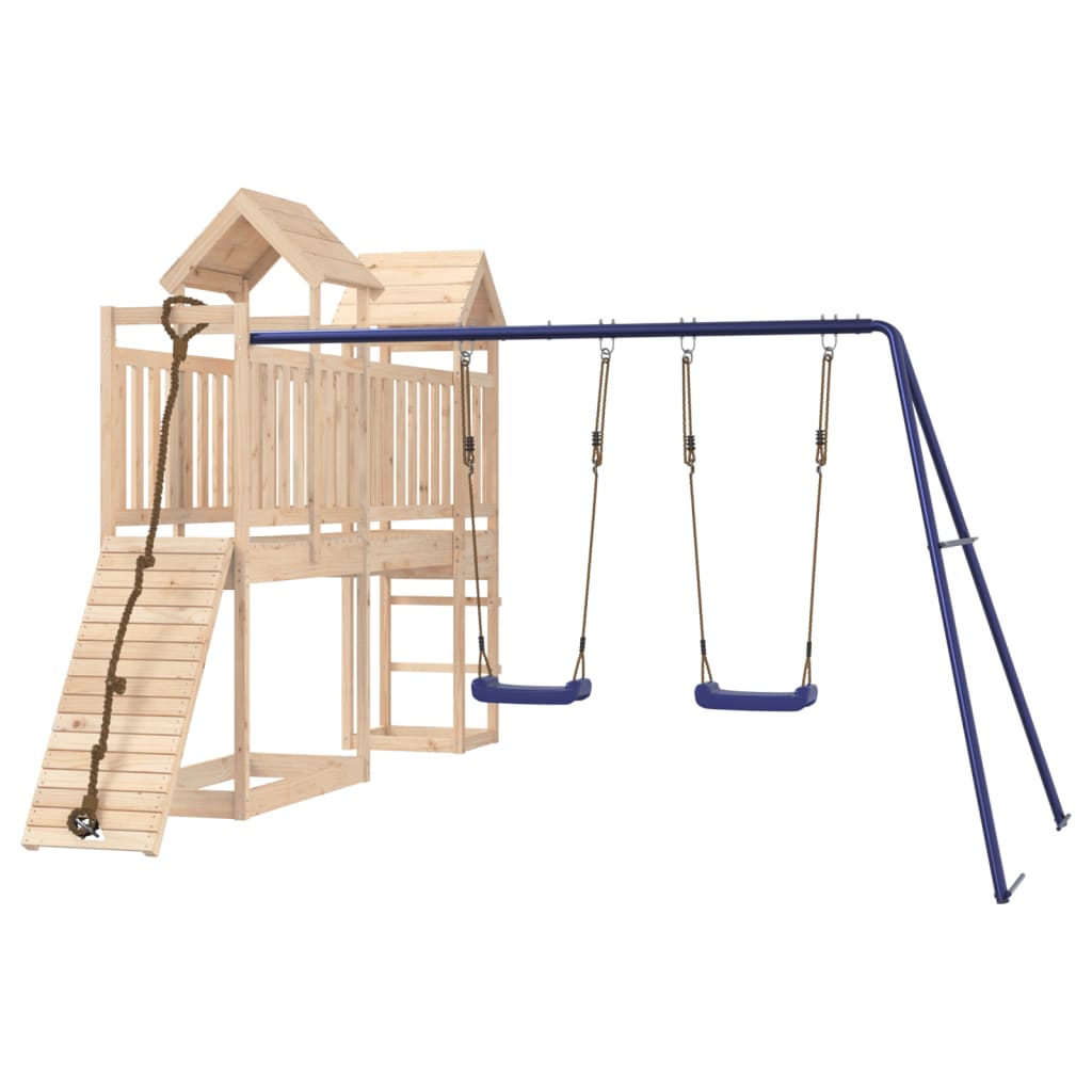 Vidaxl Playhouse Solid Pine Wood