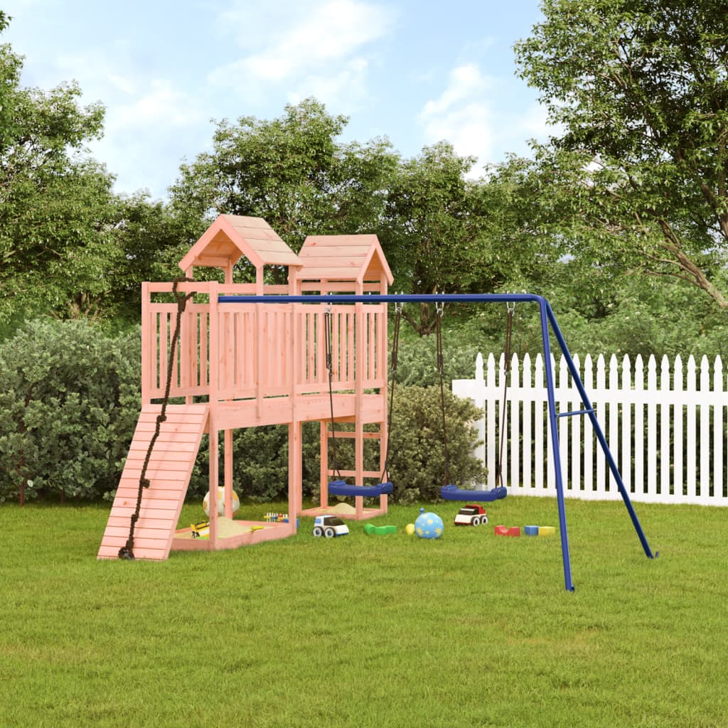 Vidaxl Playhouse Solid Douglas Wood