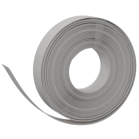 Vidaxl havekanter 2 stk 10 m 10 cm polyethylen grå