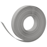 Vidaxl havekanter 4 stk 10 m 10 cm polyethylen grå