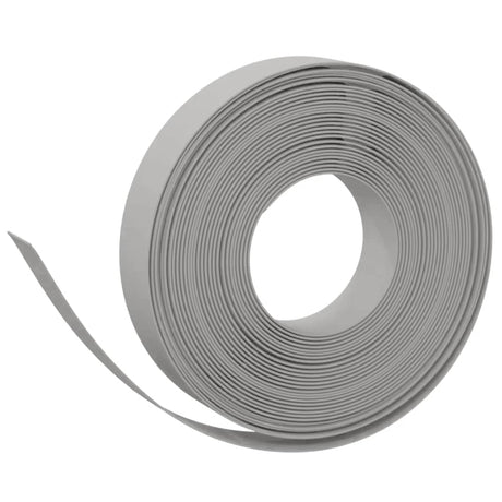 Vidaxl havekanter 5 stk 10 m 10 cm polyethylen grå