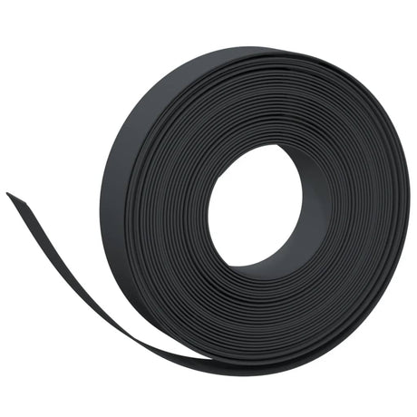 Vidaxl havekanter 2 stk 10 m 10 cm polyethylen sort