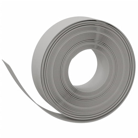 Vidaxl havekanter 2 stk 10 m 15 cm polyethylen grå