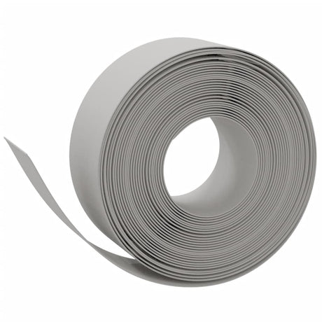 Vidaxl havekanter 2 stk 10 m 20 cm polyethylen grå