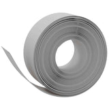 Vidaxl havekanter 5 stk 10 m 20 cm polyethylen grå
