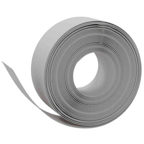 Vidaxl havekanter 5 stk 10 m 20 cm polyethylen grå