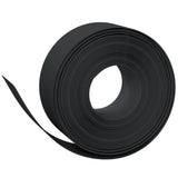 Vidaxl havekanter 3 stk 10 m 20 cm polyethylen sort