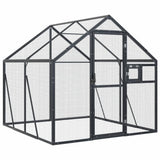 Vidaxx voliere 1,79x2x1,85 m aluminium antracit