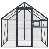 Vidaxx voliere 1,79x2x1,85 m aluminium antracit
