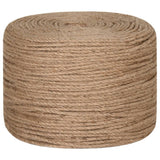 Vidaxxl reb 250 m lang 8 mm tyk jute