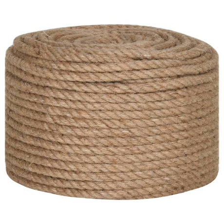 Vidaxl reb 25 m lang 10 mm tyk jute