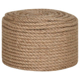 Vidaxxl reb 50 m lang 12 mm tyk jute