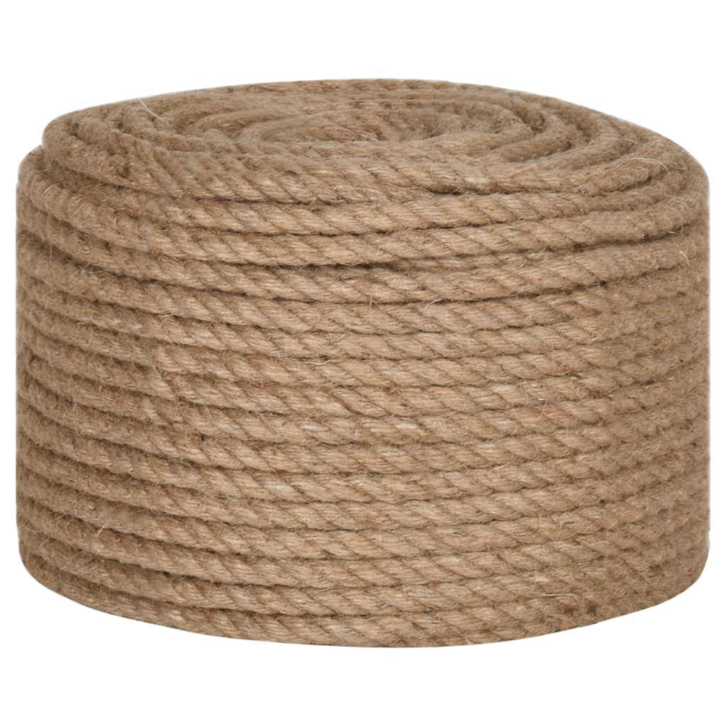 Vidaxxl reb 25 m lang 14 mm tyk jute