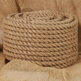 Vidaxl reb 50 m lang 16 mm tyk jute