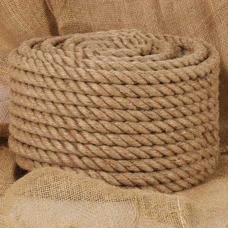 Vidaxxl reb 100 m lang 16 mm tyk jute