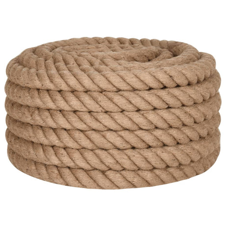 Vidaxxl reb 5 m lang 40 mm tyk jute