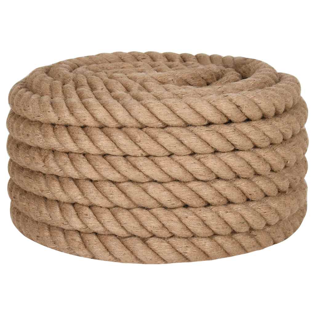 Vidaxxl reb 10 m lang 40 mm tyk jute