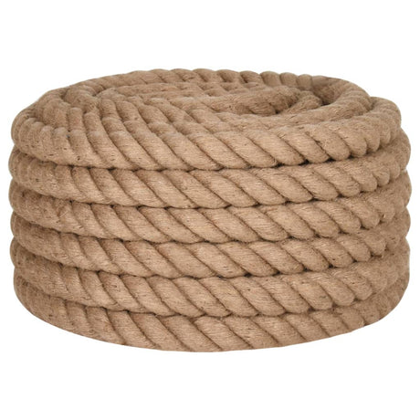 Vidaxxl reb 25 m lang 40 mm tyk jute