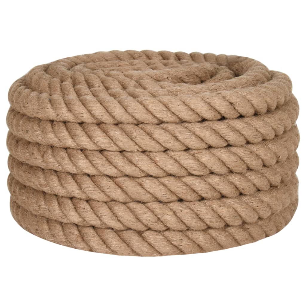 Vidaxxl reb 5 m lang 50 mm tyk jute