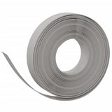 Vidaxl Garden Edge 10 m 10 cm polyethylengrå