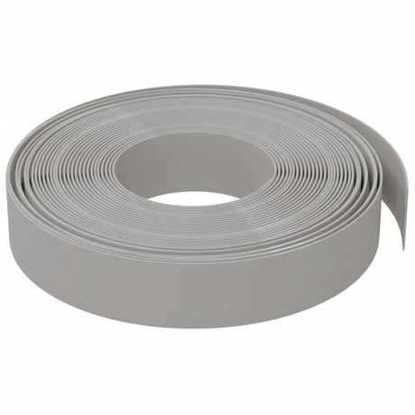 Vidaxl Garden Edge 10 m 10 cm polyethylengrå