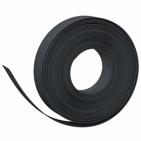 Vidaxl Garden Boundary 10 m 10 cm polyethylen sort