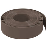 Vidaxl Garden Edge 10 m 15 cm polyethylenbrun
