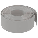 Vidaxl Garden Edge 10 m 20 cm polyethylengrå