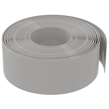 Vidaxl Garden Edge 10 m 20 cm polyethylengrå