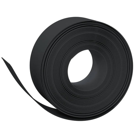 Vidaxl Garden Edge 10 m 20 cm polyethylen sort