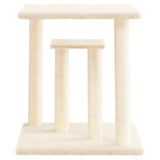 Vidaxl Scratching Post med platforme 50 cm creme -farvet