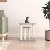 Vidaxl Scratching Post med platforme 50 cm lysegrå