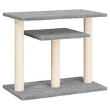 Vidaxl Scratching Post med platforme 62,5 cm lysegrå