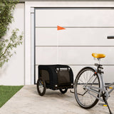 Vidaxl Dog Bike Trailer Oxford Stof og Iron Black