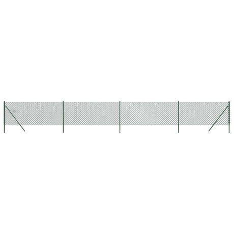 Vidaxxl Mesh hegn 0,8x10 m grøn