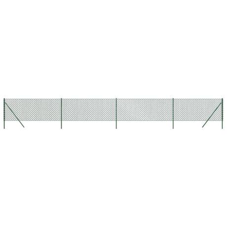 Vidaxl mesh hegn 1x10 m grøn