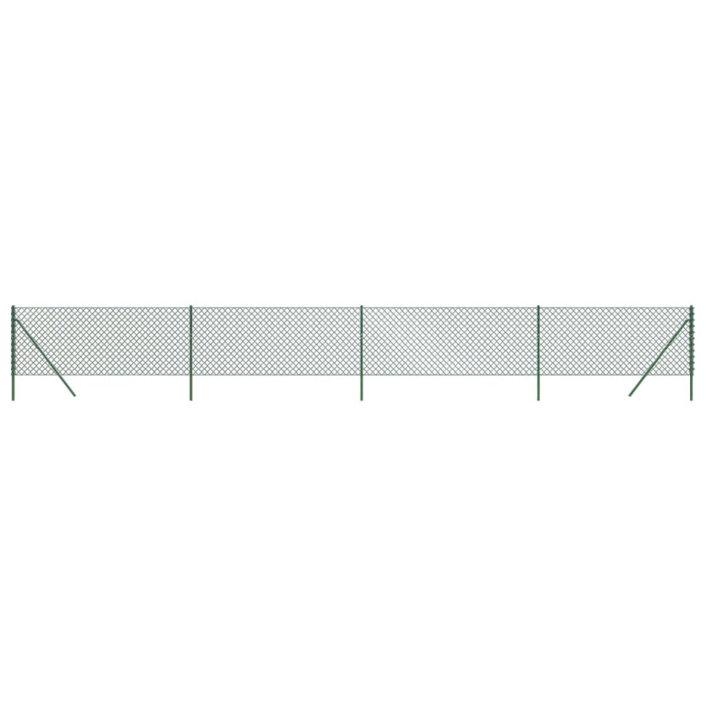 Vidaxl mesh hegn 1,1x10 m grøn