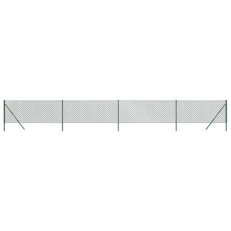 Vidaxl mesh hegn 1,1x10 m grøn