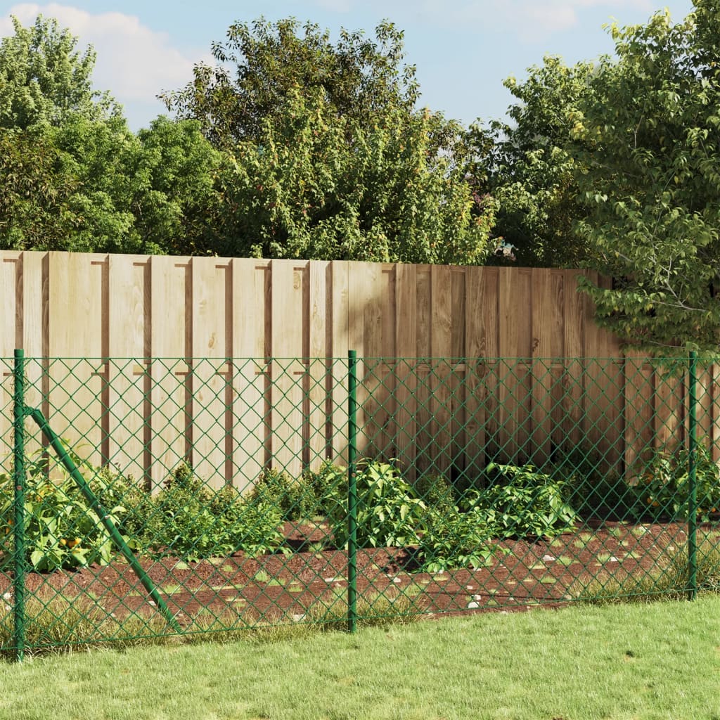 Vidaxl mesh hegn 1,1x10 m grøn