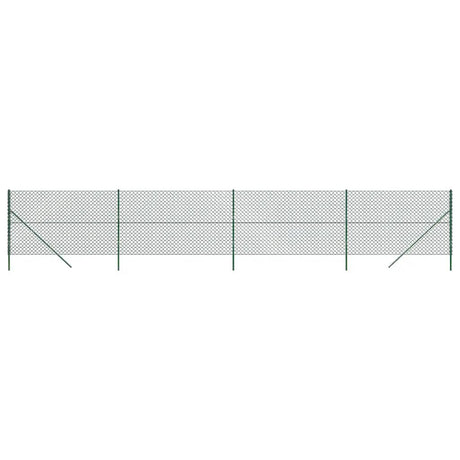 VIDAXXL Mesh hegn 1,4x10 m grøn