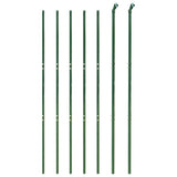 VIDAXXL Mesh hegn 1,4x10 m grøn