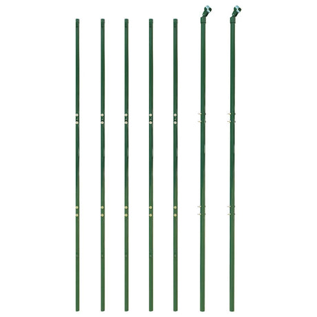 VIDAXXL Mesh hegn 1,4x10 m grøn