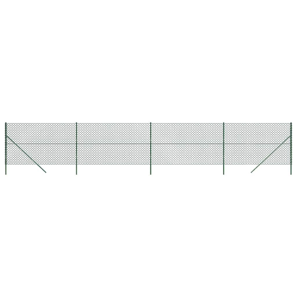 Vidaxl mesh hegn 2x10 m grøn