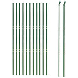 Vidaxl mesh hegn 2,2x25 m grøn