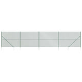 Vidaxxl Mesh hegn med malede ankre 1,8x10 m grøn