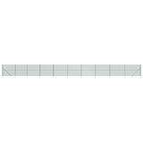 Vidaxl Mesh hegn med malede ankre 1,6x25 m grøn