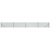 Vidaxl Mesh hegn med flange 1x10 m grøn