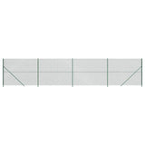 Vidaxl Mesh hegn med flange 1,8x10 m grøn