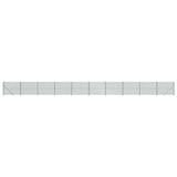 Vidaxl Mesh hegn med flange 1,6x25 m grøn